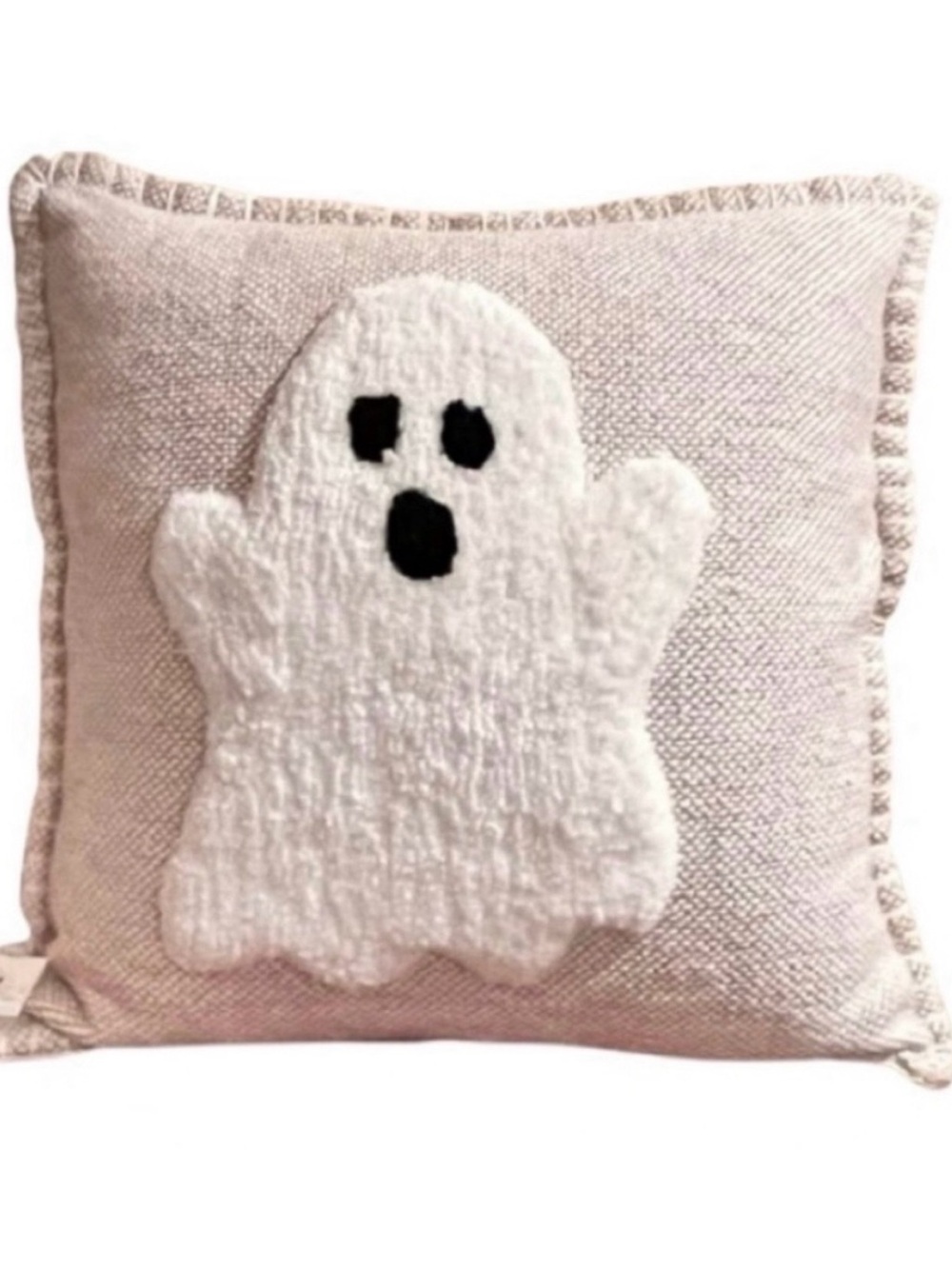 🆕-Workshop Home by Republic-Halloween Fine Woven Ghost Large Decorative Pillow